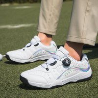 Chaussures de golf professionnelles avec semelle intermédiaire en EVA, semelle extérieure en caoutchouc, légères, respirantes, antichoc, pour l'entraînement au golf, hiver et été