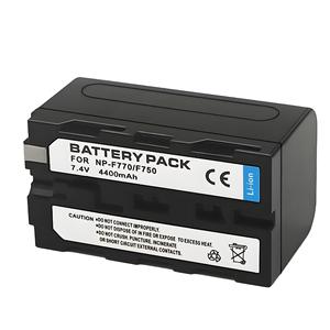 Full Decoding NP-F750 4400mAh Battery for Sony F730 F770 F780 <b>Video</b> Light CE RoHS Certified Wholesale Bulk Premium Quality - Product Image 1
