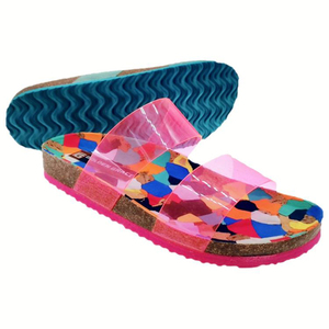 Chinese Factory High Quality clear PVC Flat Lady <strong>Jelly</strong> slippers Transparent Summer <strong>Women</strong> <strong>Sandals</strong> - Product Image 4
