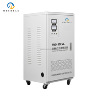 Stabilisateur de tension automatique haute précision TND-30kVA monophasé 220V 50/60Hz en aluminium et cuivre