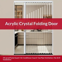 Porte pliante moderne en polycarbonate étanche de haute qualité à prix abordable pour chambre, salle de bain, cuisine, salon et cloison