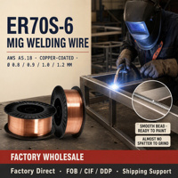 Fil de soudage MIG 0,8 mm 0,9 mm .035 15 kg ER70S-6 Acier au carbone AWS SG2 Er70s-6 Fournisseurs d'usine