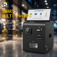 Distributeur automatique de billets de transport intelligent avec fonction de recyclage de la monnaie, kiosque de billetterie