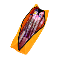 Porte-stylos écologiques en gros, cadeaux promotionnels, étui à crayons en toile de 12 oz en plusieurs couleurs, idéal pour les étudiants