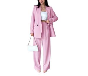 Conjuntos de traje de oficina ejecutiva de nuevo diseño Trajes de negocios Mujeres jóvenes Conjuntos de dos piezas Trajes de mujer Esmoquin - Product Image 5