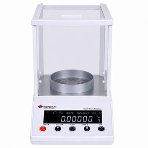 Balance semi-analytique KAB10L 61g x 0,01mg avec calibration interne, balance de pesage de laboratoire - Product Image 2