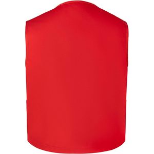 2025 Gilet boutonné unisexe à deux poches Gilet de travail bénévole pour restaurant et bar - Product Image 3