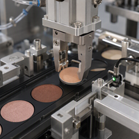 Machine d'assemblage de palettes de fards à paupières QFW haute stabilité avec ligne d'assemblage PLC