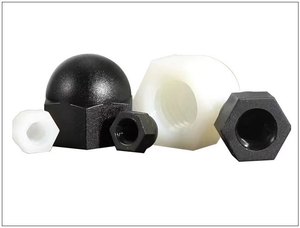 M5 Écrous de blocage en nylon polyamide à capuchon en plastique de haute qualité Pa66 Écrou borgne - Product Image 5