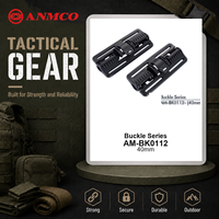 Gilet tactique porte-plaques avec boucle à dégagement rapide, clip en plastique 40 mm et accessoire de boucle pour module de bande Molle