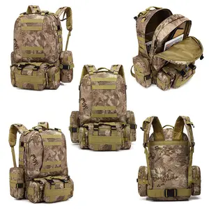Bestseller Outdoor Sport Gym Bag Modular Hiking Backpack Camo Tactical Backpack With MOLLE System