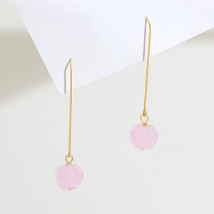 Offres Spéciales muguet crochet d'oreille long pendentif bijoux de mode boucles d'oreilles pour les femmes en gros - Product Image 3