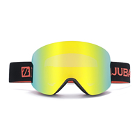 Lunettes de ski et de snowboard à lentilles interchangeables magnétiques, cylindriques, sphériques, anti-buée, UV400, vision large, dégagement rapide HUBO HB-55C