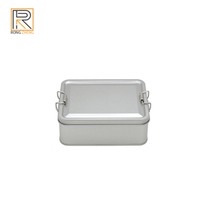 Biểu Tượng Tùy Chỉnh Thực Phẩm Đầy Màu Sắc Kim Loại Tinplate Hình Chữ Nhật <span class=keywords><strong>Biscuit</strong></span> <span class=keywords><strong>Tin</strong></span> Có Thể Bao Bì Container Set <span class=keywords><strong>Biscuit</strong></span> Hộp Thiếc - Product Image 2