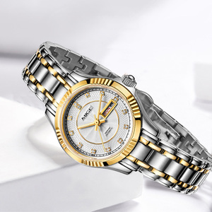 1Customized Luxury Stainless Steel Miyota <b>Automatic</b> Mechanical Water Resistant <b>Chronograph</b> Men's Watch Pointer Dial 20mm Band - Product Image 1