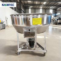 Mélangeur industriel haute efficacité Kawise pour le mélange de poudres, de céréales et d'aliments pour animaux dans les fermes et les usines de transformation des aliments