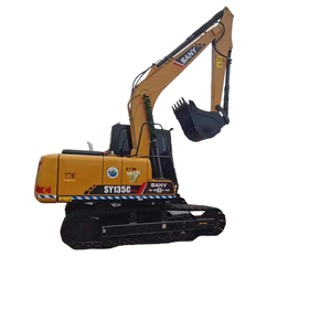 Mejor Precio, Excavadora Sany 135 Usada, Maquinaria de Construcción en Buen Estado en China, Excavadora Usada Sany 215C 75C 125C 135C - Product Image 1