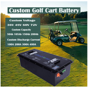 Lithium Ion Golf Car 36V <b>48V</b> 72V 100Ah 200Ah Lifepo4 Golf Carts Lithium <b>Batteries</b> Pack With Charger - Product Image 4