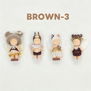 ชุดกระโปรง 4 ชิ้น สำหรับตุ๊กตา Sonny Angel สินค้าขายดี ชุดน่ารัก ชุดแฟนซี ของตกแต่ง ชุดโครเชต์ และกระโปรงพร้อมปีกและรองเท้า - Product Image 1