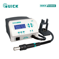 Station de soudage à air chaud intelligente rapide 1300W QUICK 856AE, moteur sans balais, faible bruit, station à air chaud rapide