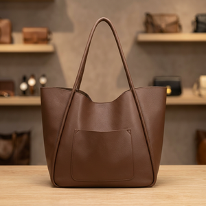 Luxury Women's Casual Clutch Handbags BS International Custom Logo Print 100% Leather Waterproof Anti-Theft Two Zipper Closure - Product Image 2