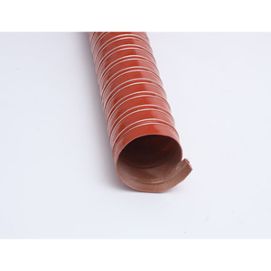 Conducto flexible aislado de PVC telescópico rojo resistente a altas temperaturas con diseño gráfico - Product Image 6