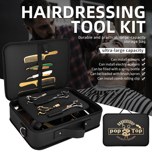 Estuche Profesional para Máquina de Cortar Cabello, Organizador de Viaje, Kit de Herramientas, Bolsa de Almacenamiento Portátil para Barberos y Estilistas - Product Image 3