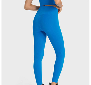 Mallas negras de cintura alta para mujer, pantalones deportivos, pantalones de yoga anticelulíticos a granel - Product Image 3