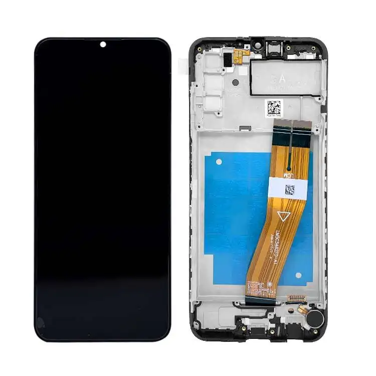 Org Nieuwe Galaxy A035 Lcd-Scherm Met Frame Voor Sam A03 Originele Service Pack Lcd Met Frame