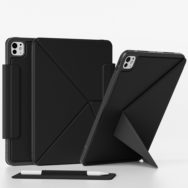2025 New Magnetic Detachable Fold Stand Slim Tablet Protective Cover Case for iPad A16 Air 11 10.9 Pro 11 12.9 13