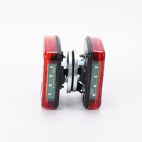 Feux arrière LED pour camion et remorque, avec base magnétique à charge sans fil, multifonctionnels, ensemble d'éclairage pour remorque