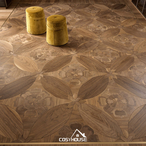 Chất lượng cao Thiết kế Walnut sàn gỗ thân thiện với môi sàn gỗ cho nhà bếp hiện đại và biệt thự - Product Image 6