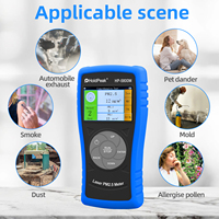 Moniteur de qualité de l'air Holdpeak Hp-5800m, détecteur de pollution intérieure Pm2.5, Pm1.0, Pm10, moniteur d'affichage des particules atmosphériques