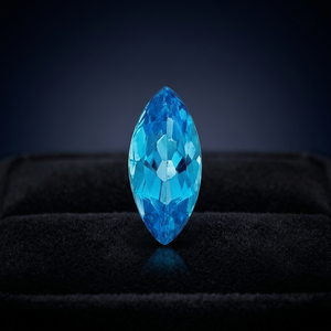 Alta calidad 3, 5X7mm Marquesa corte Natural para Topacio Azul suizo IGI certificado facetado piedra preciosa suelta venta al por mayor precio de fábrica por - Product Image 2