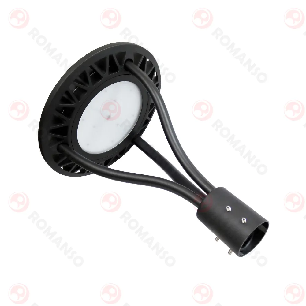 Etl Dlc terdaftar 60W 100W 150W lampu taman luar ruangan LED Post Top tiang lampu perlengkapan