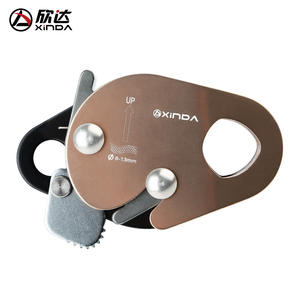 Dispositivo anticaídas Xinda Rope Grabber de aleación de aluminio de 8-13 mm para escalada y rápel - Product Image 1