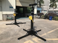 Soporte de Altura Ajustable con Manivela para Altavoces Line Array, Torre de Elevación con Manivela