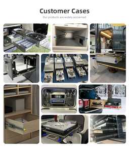 76mm 220kg mở rộng đầy đủ <span class=keywords><strong>Lock</strong></span>-in và <span class=keywords><strong>Lock</strong></span>-out Heavy Duty trượt đường sắt mở rộng đầy đủ ngăn kéo trượt bi Ngăn kéo trượt - Product Image 5