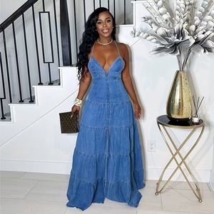 denim dress sale Aline Denim Dress main image 1