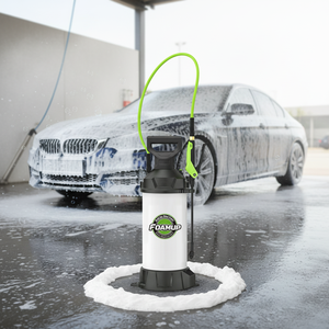 Pompa ad aria elettrica multiuso da 8 litri per detailing auto, spruzzatore di schiuma a pressione regolabile per la pulizia dei veicoli - Product Image 4