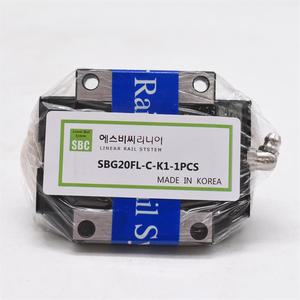 Guías Lineales SBC <span class=keywords><strong>de</strong></span> <span class=keywords><strong>Marca</strong></span> Coreana, Modelo SBG20FL SBG 20FL-C-K1, Bloque <span class=keywords><strong>de</strong></span> Riel <span class=keywords><strong>de</strong></span> Movimiento Lineal <span class=keywords><strong>de</strong></span> 20 mm, SBG 20 FL para la Industria <span class=keywords><strong>de</strong></span> Automatización - Product Image 4