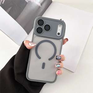 Coque de téléphone anti-chute, couleur unie mate, découpe précise, couverture intégrale, compatible avec iPhone 17 Pro Max - Product Image 6