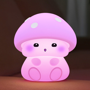 Nấm pin ánh sáng ban đêm cô gái LED Đèn USB mini cảm ứng đèn dễ thương động vật ánh sáng ban đêm cho trang trí - Product Image 6