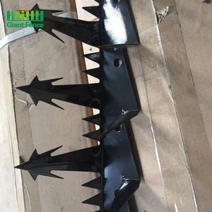 Fabricante de alta seguridad de Metal recubierto de polvo Anti escalar la pared cerca picos - Product Image 6