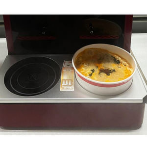 Bol à soupe ramen <span class=keywords><strong>mariné</strong></span> coréen personnalisé bols en papier ramen chauffables automatisés jetables bol en papier de cuisson à induction pour marmite de nouilles - Product Image 1