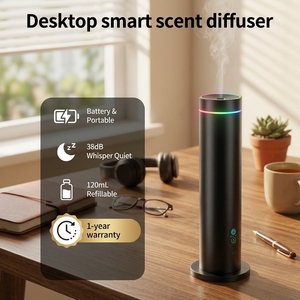 Diffuseur d'huiles essentielles sans eau en aluminium, 120 ml, alimenté par USB, silencieux, avec personnalisation OEM, directement de l'usine - Product Image 1