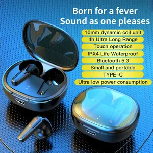 Audífonos Intrauditivos Inalámbricos Pro 30 TWS para Juegos y Deportes, Supergraves, Sonido Estéreo 9D, Mini Audífonos Inalámbricos <span class=keywords><strong>Livepods</strong></span> - Product Image 3
