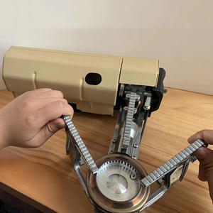 Réchaud à gaz de camping, brûleur à gaz en cassette, 2600W, portable, pliable, pour la randonnée en plein air, barbecue, cuisinière de voyage - Product Image 6