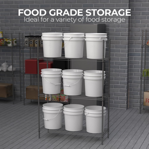 Secchio per Alimenti <span class=keywords><strong>da</strong></span> 5 Galloni Senza BPA, 90mil, Resistente, con Manici in Metallo e Coperchio, Prodotto <span class=keywords><strong>da</strong></span> SDPAC Factory Containers - Product Image 4