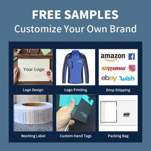 Vestes pour hommes en coton biologique sain Uniforme de baseball Vestes en molleton de couleur assortie décontractées - Product Image 6